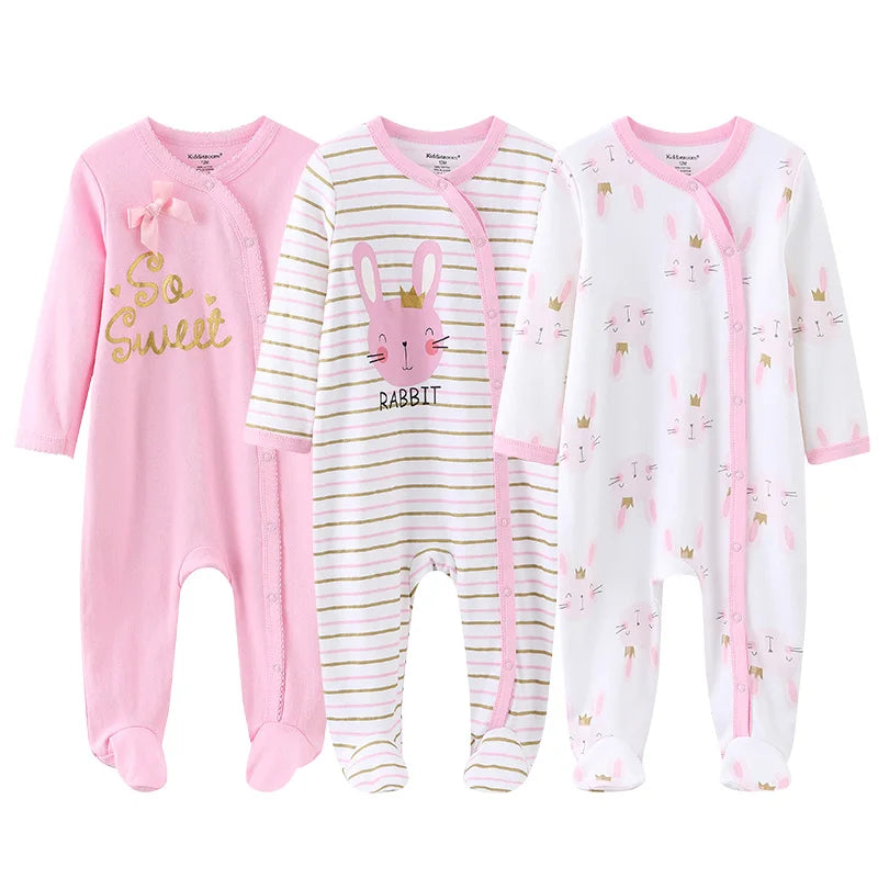 Cotton Baby Jumpsuit Set