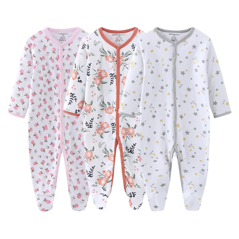 Cotton Baby Jumpsuit Set