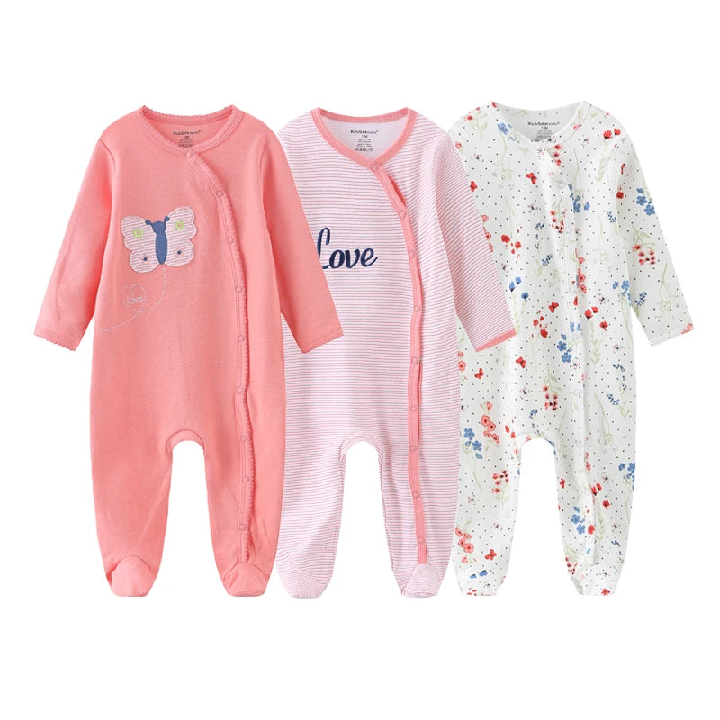 Cotton Baby Jumpsuit Set