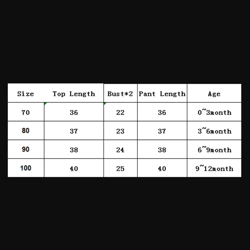 Baby Summer Outfit Set