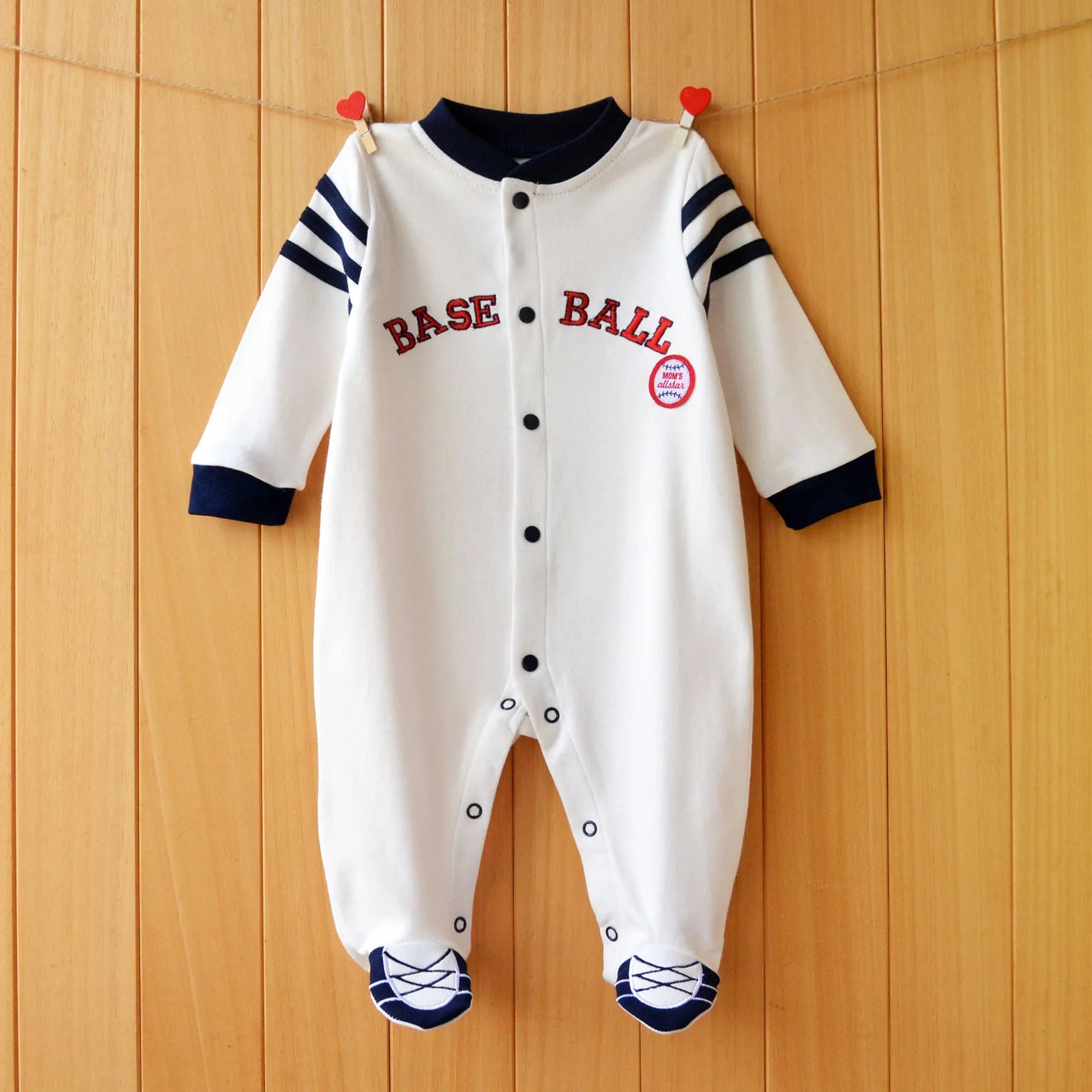 Baby Baseball Coverall