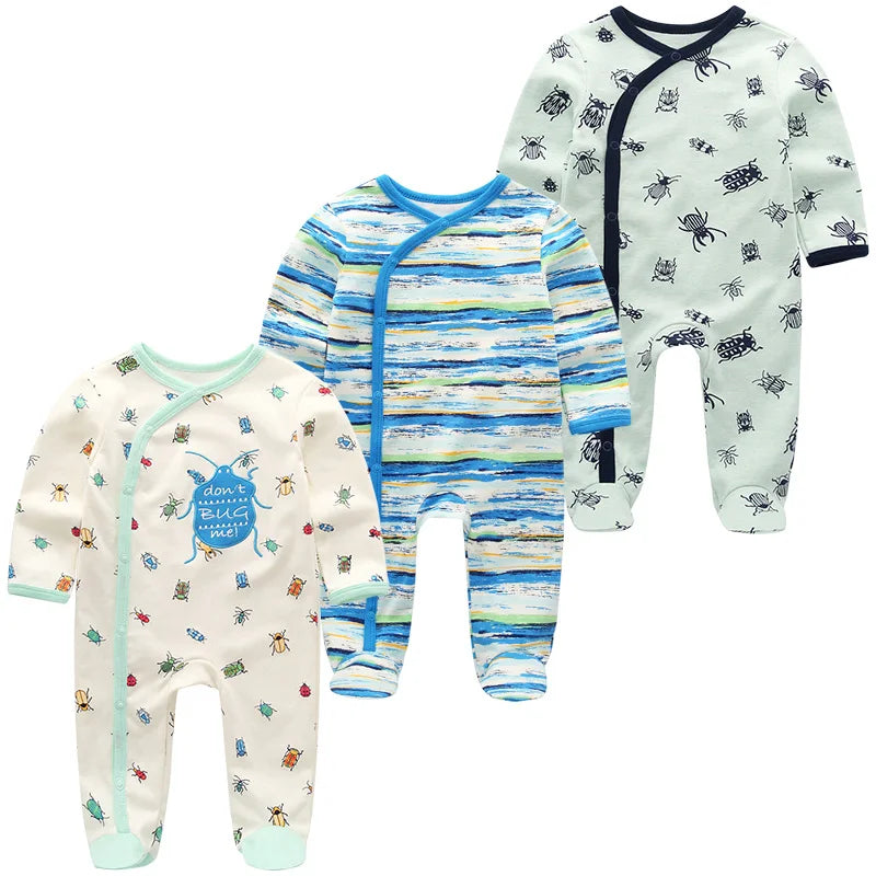 Cotton Baby Jumpsuit Set