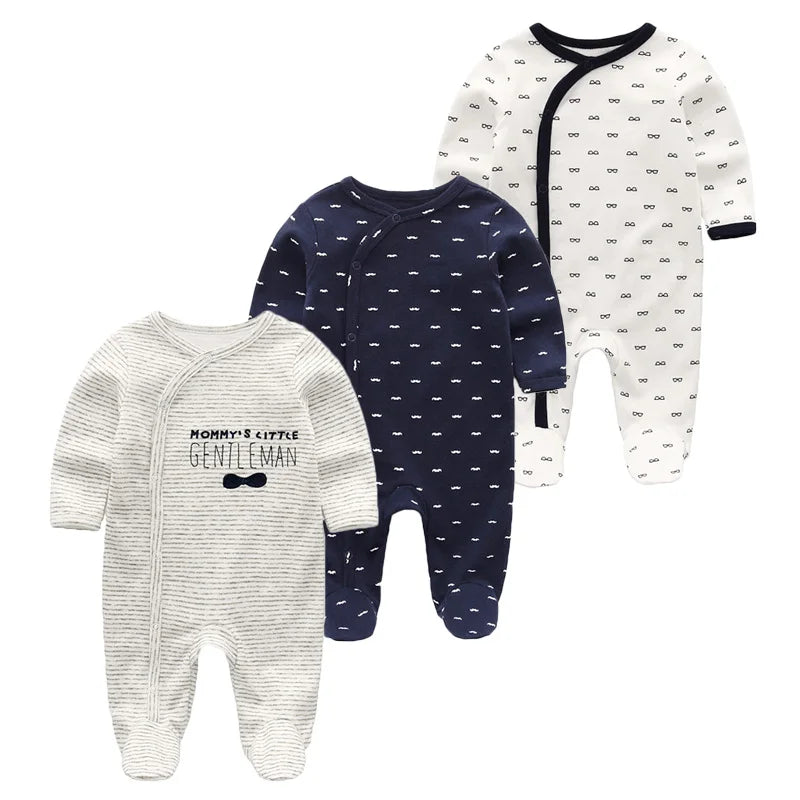 Cotton Baby Jumpsuit Set