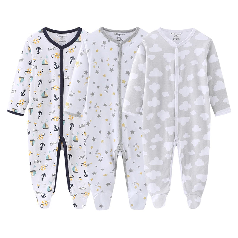 Cotton Baby Jumpsuit Set