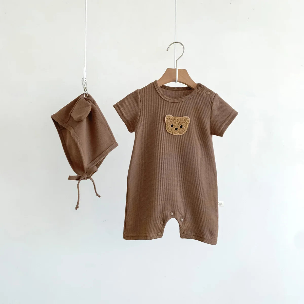 Bear Patch Romper