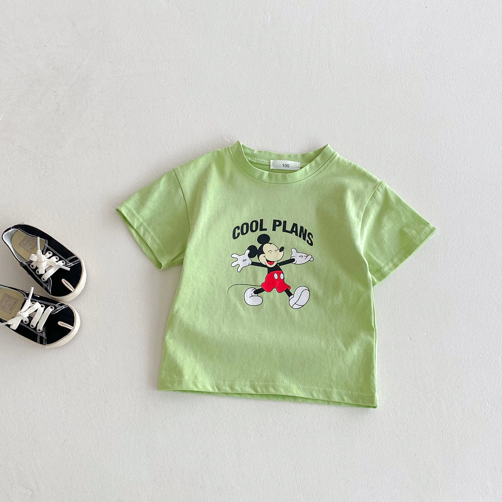 Cartoon Print T-shirt
