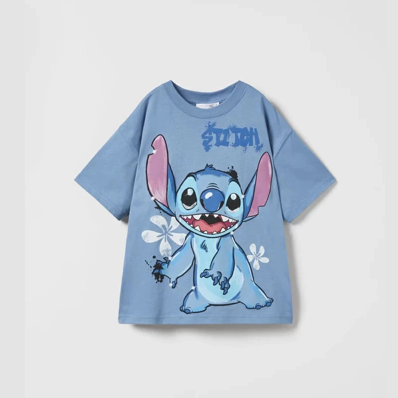 Cartoon Print T-shirt