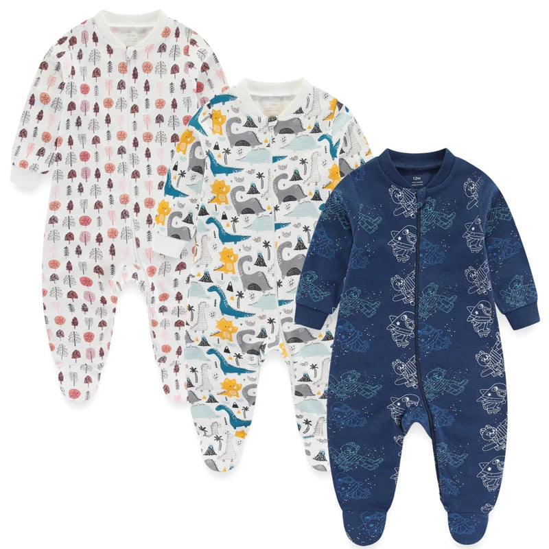 Cotton Baby Jumpsuit Set