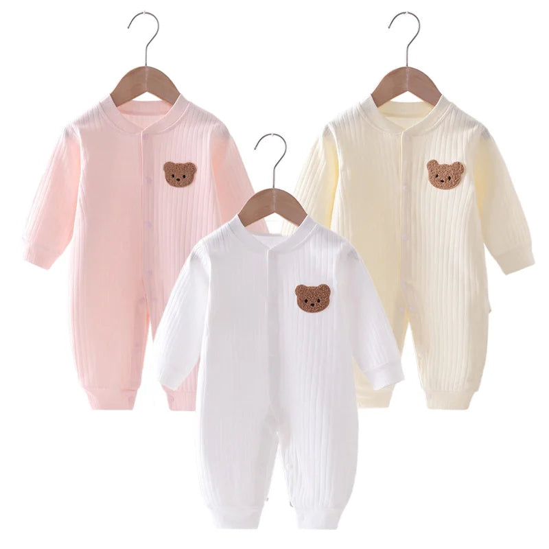 Autumn Bear Romper