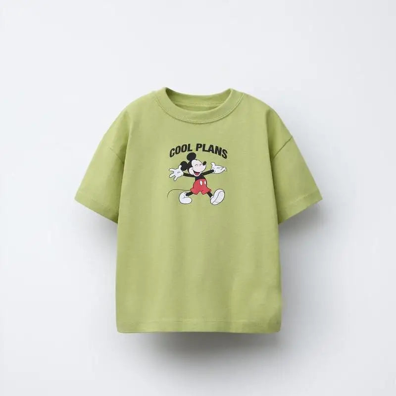 Cartoon Print T-shirt