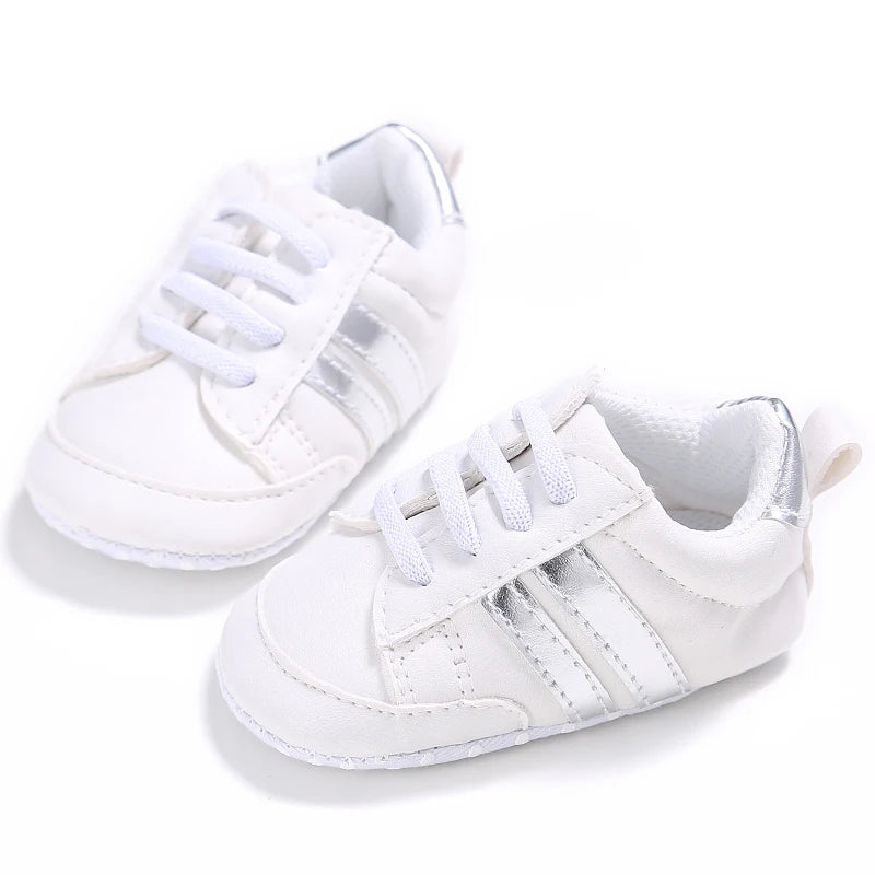 Striped Baby Sneakers