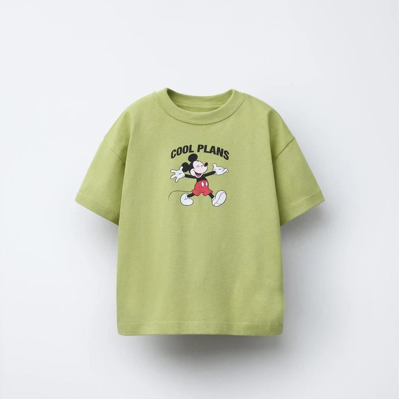 Cartoon Print T-shirt