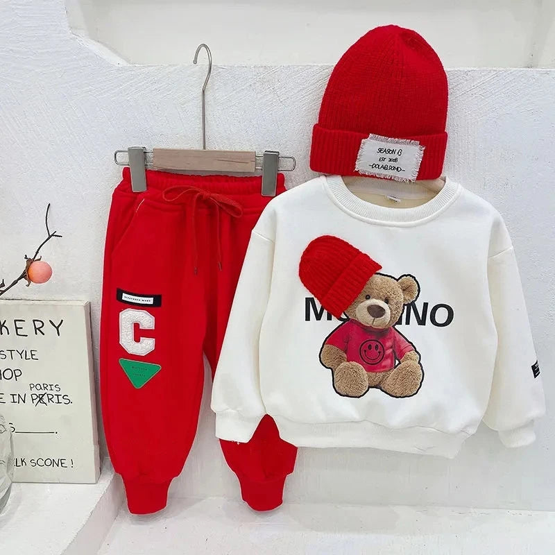 Baby Bear Sweater Set