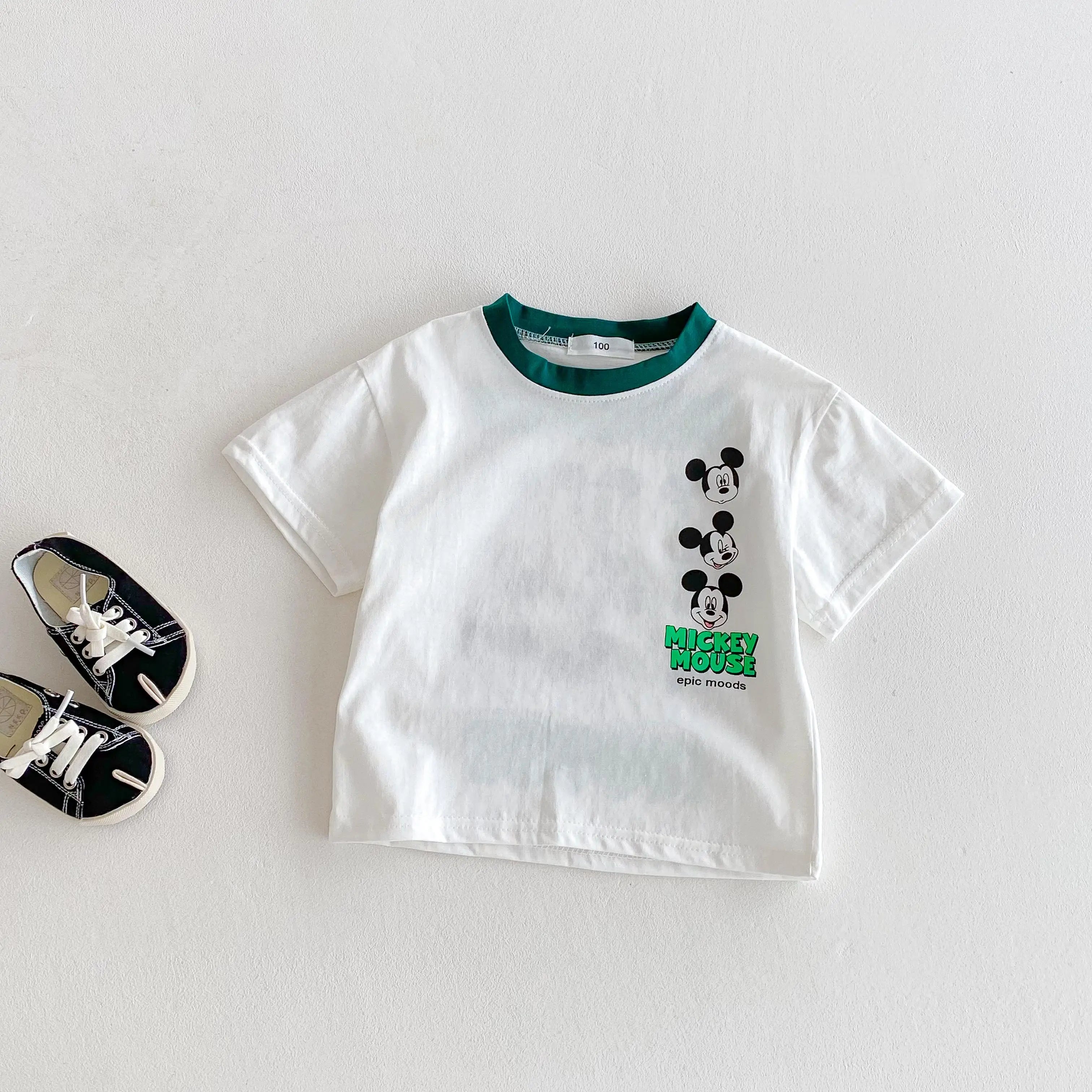 Cartoon Print T-shirt