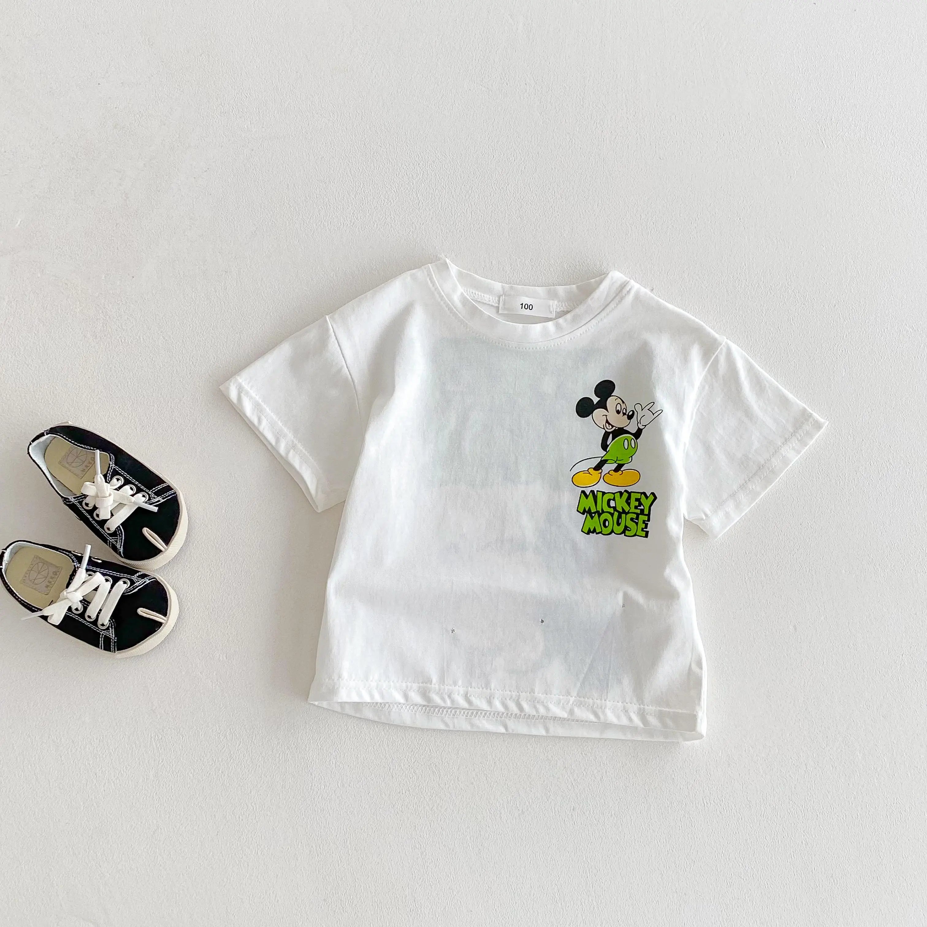 Cartoon Print T-shirt