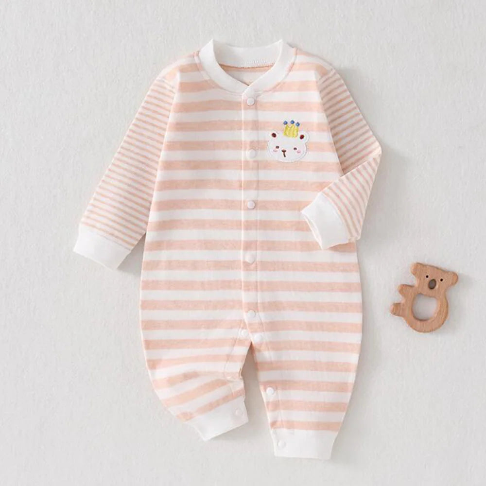 Striped Baby Romper