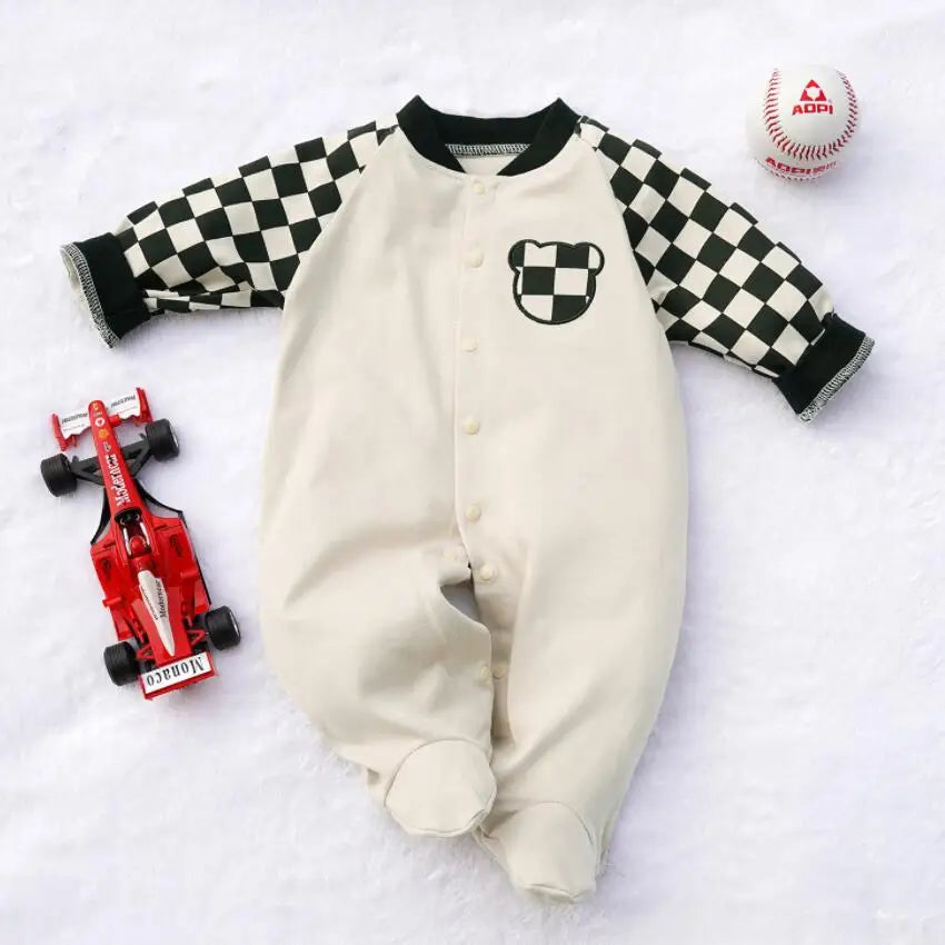 Baby Baseball Coverall