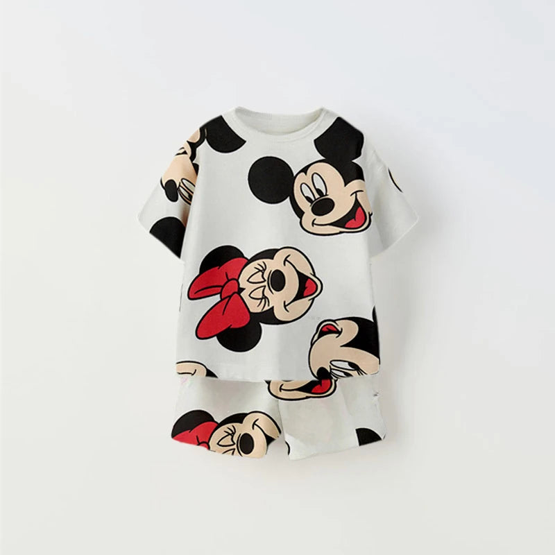 Kids Cartoon T-shirt & Shorts