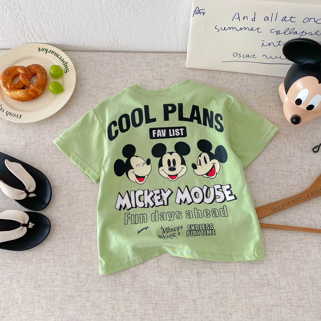 Cartoon Print T-shirt