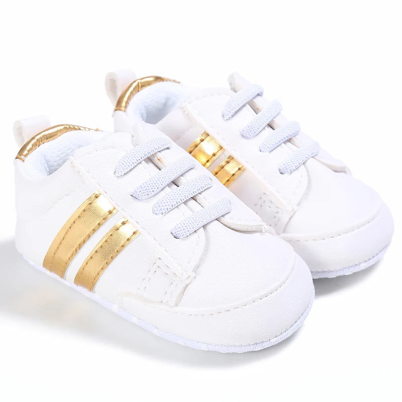 Striped Baby Sneakers