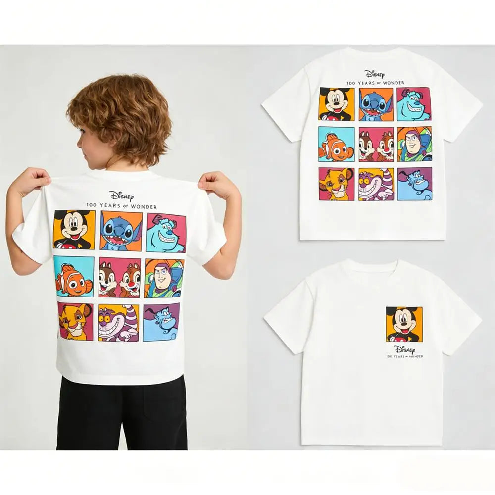 Cartoon Print T-shirt
