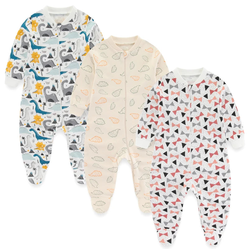Cotton Baby Jumpsuit Set
