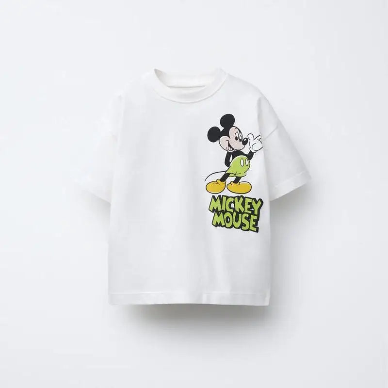 Cartoon Print T-shirt