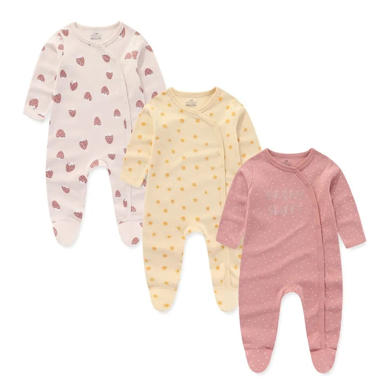 Cotton Baby Jumpsuit Set