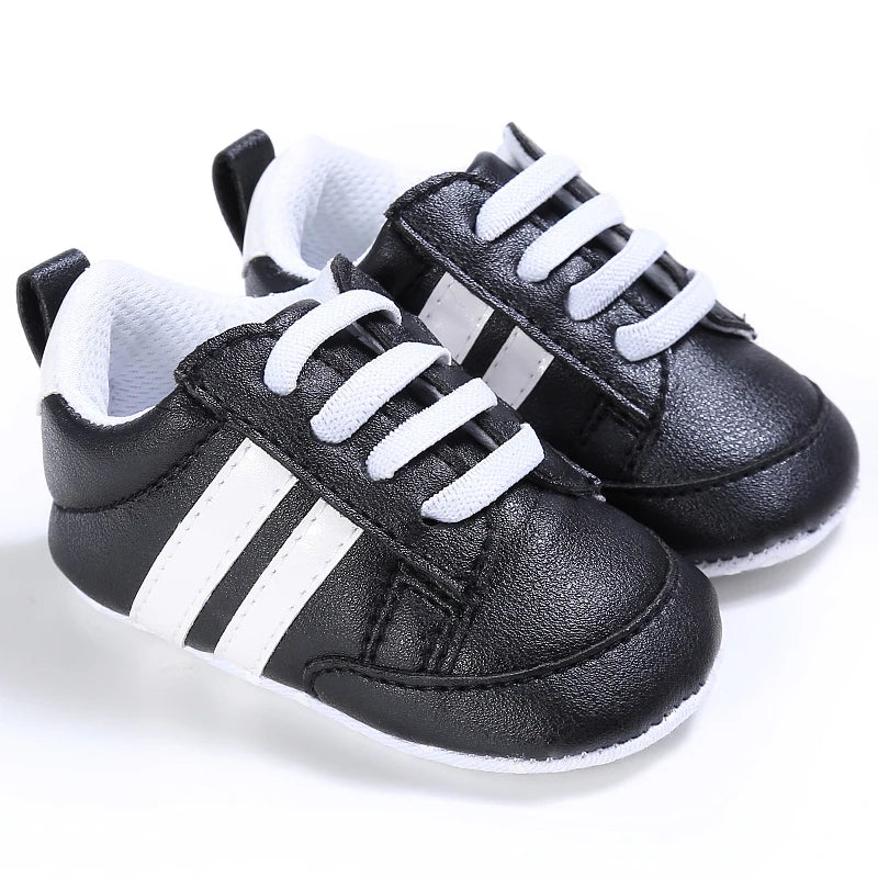 Striped Baby Sneakers