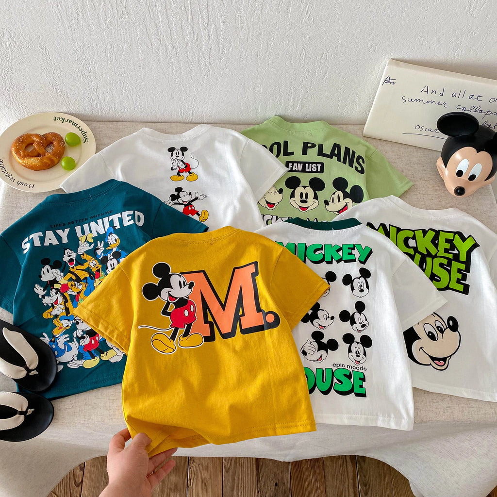 Cartoon Print T-shirt
