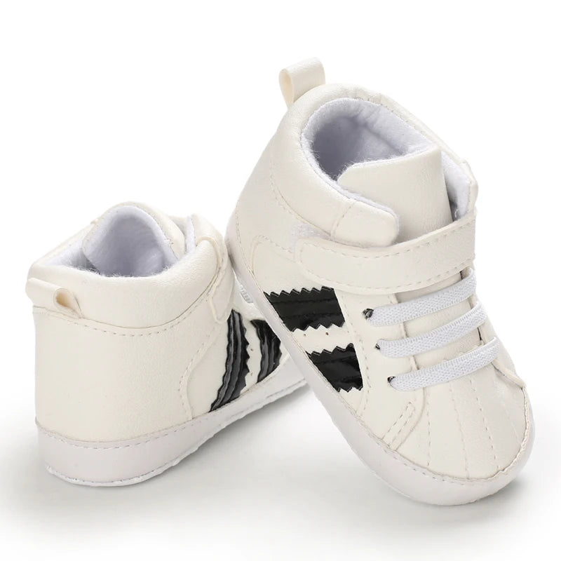 Striped Baby Sneakers
