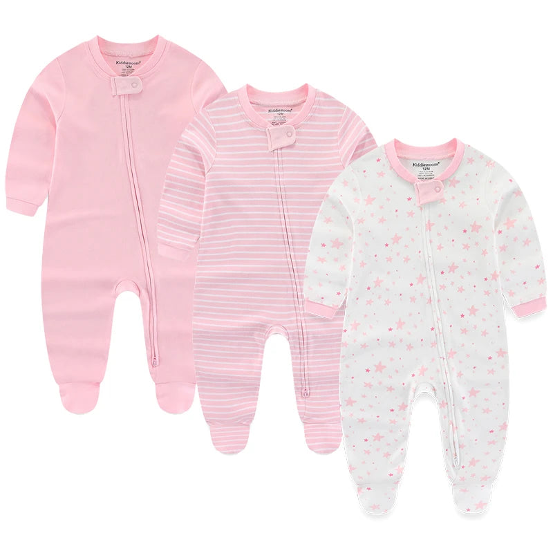 Cotton Baby Jumpsuit Set
