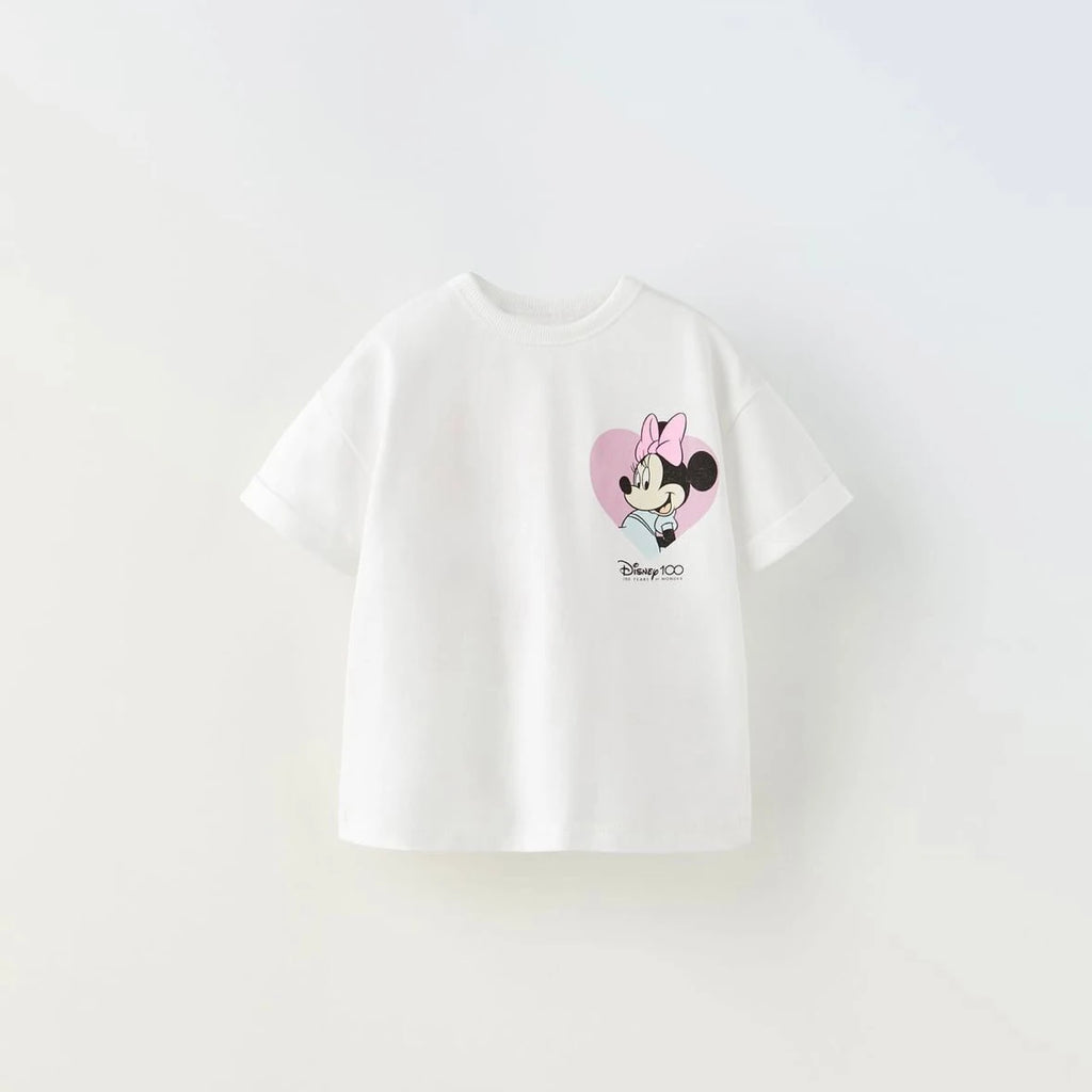 Cartoon Print T-shirt