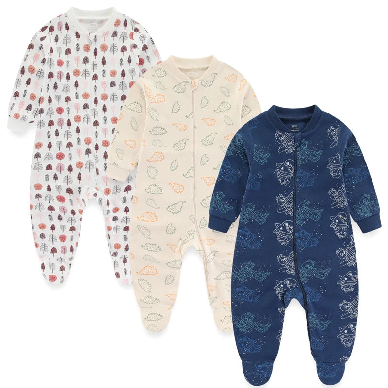 Cotton Baby Jumpsuit Set