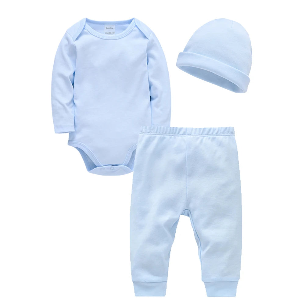 Baby Romper 3-Piece Set