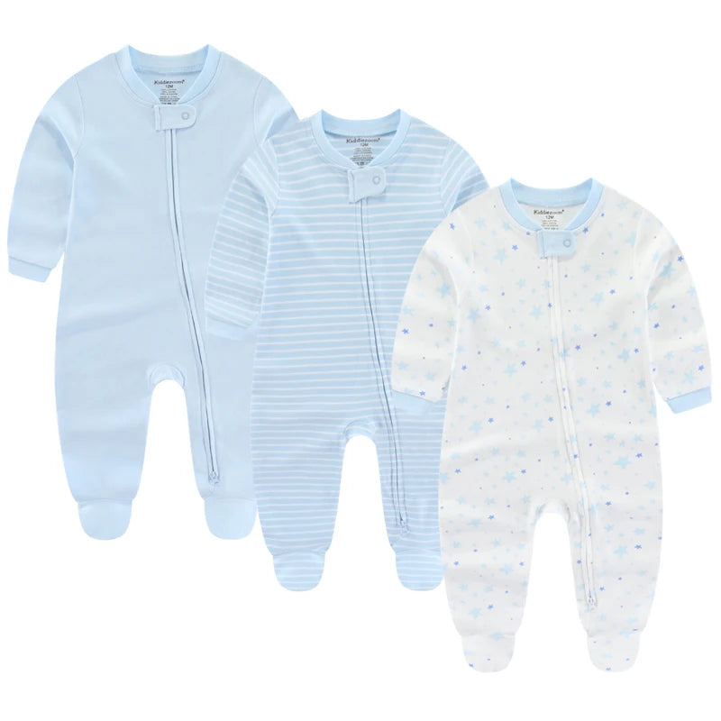 Cotton Baby Jumpsuit Set