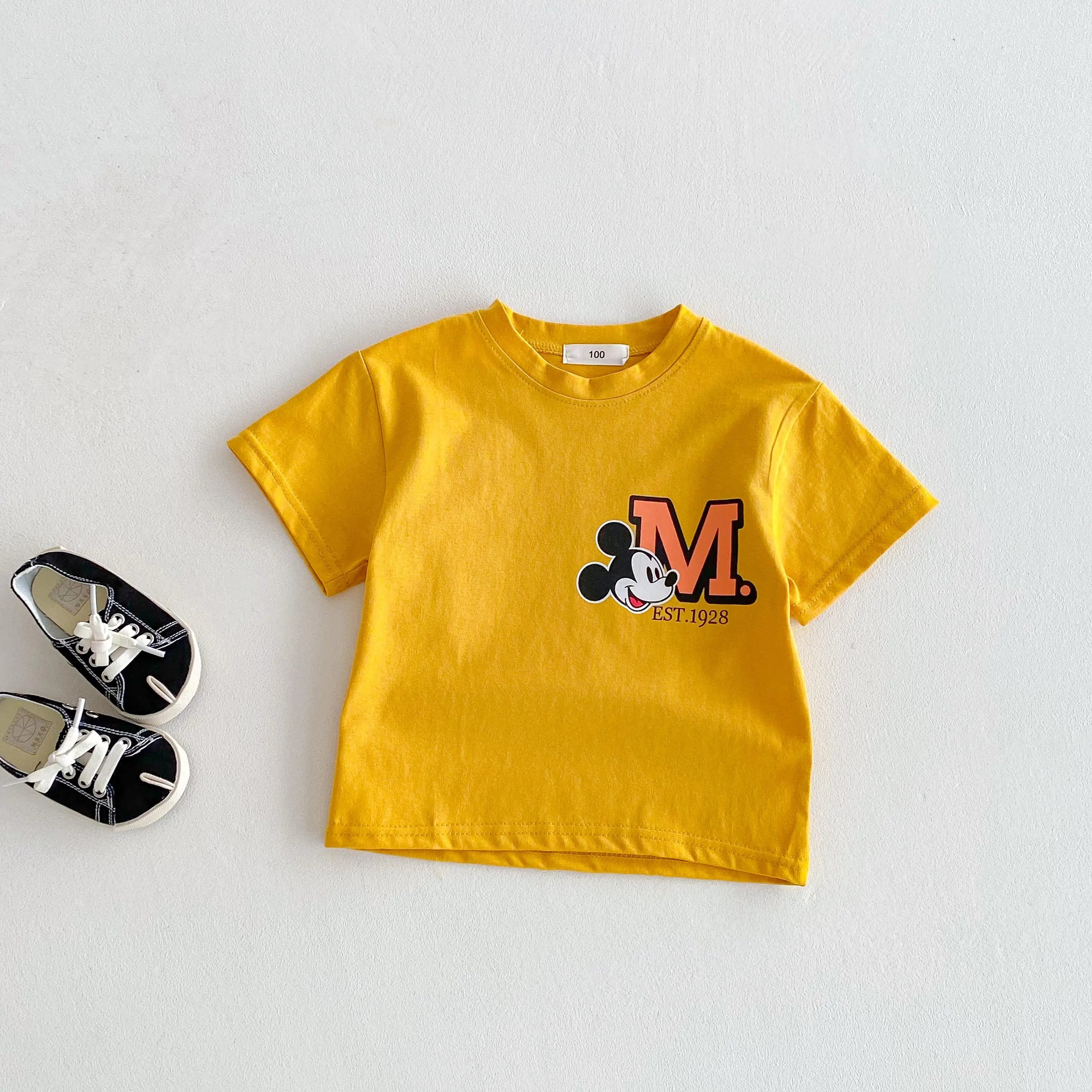 Cartoon Print T-shirt