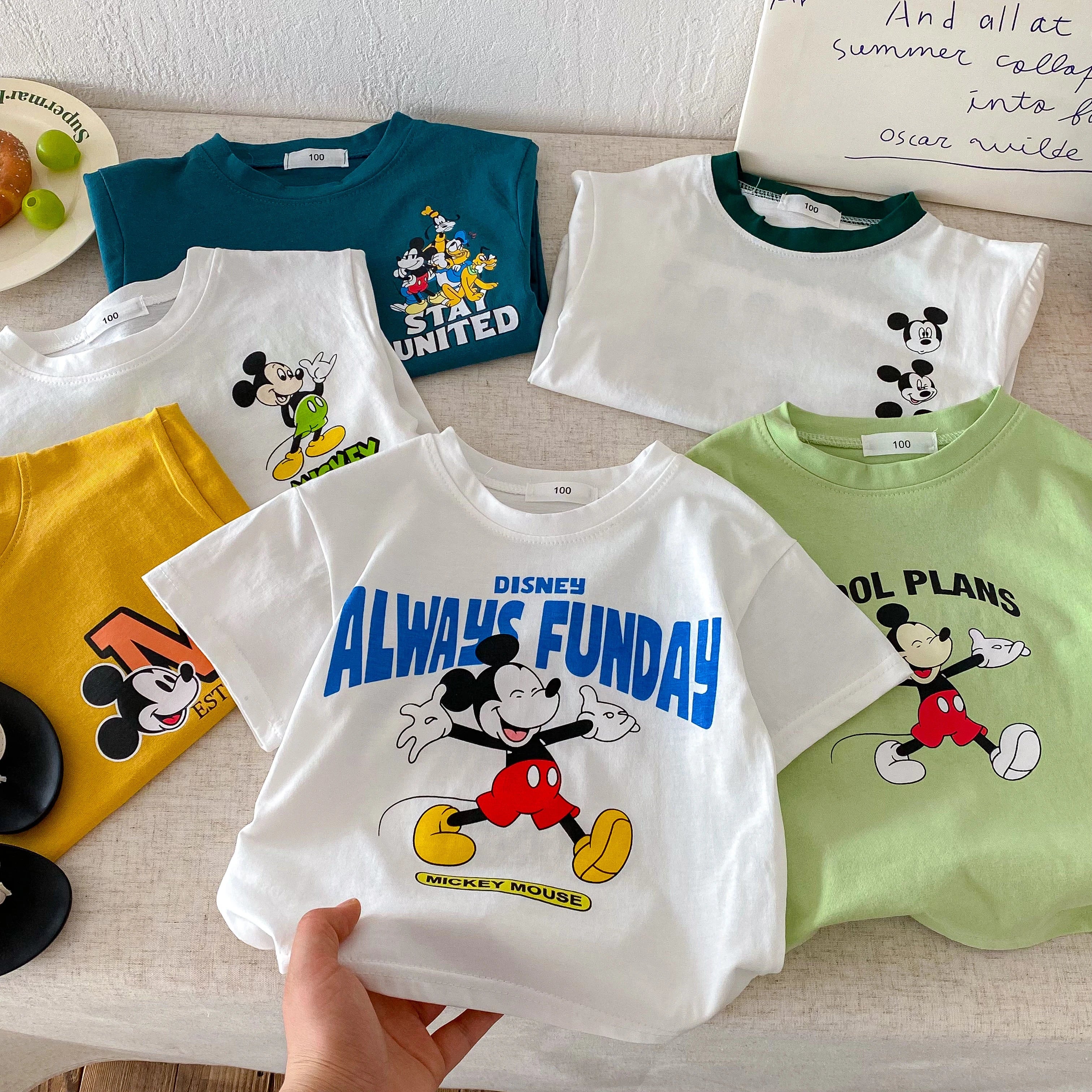 Cartoon Print T-shirt