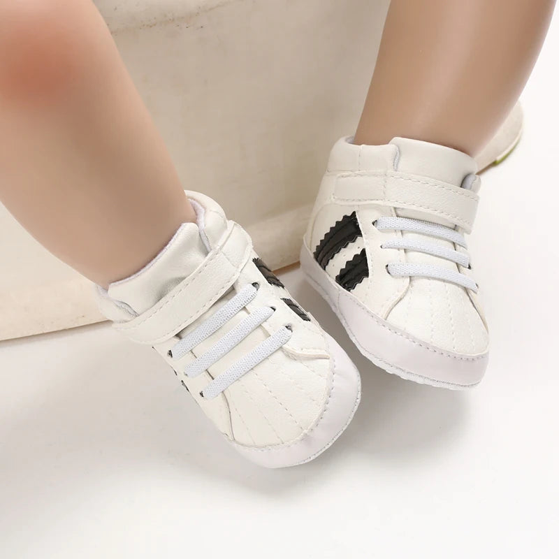 Striped Baby Sneakers