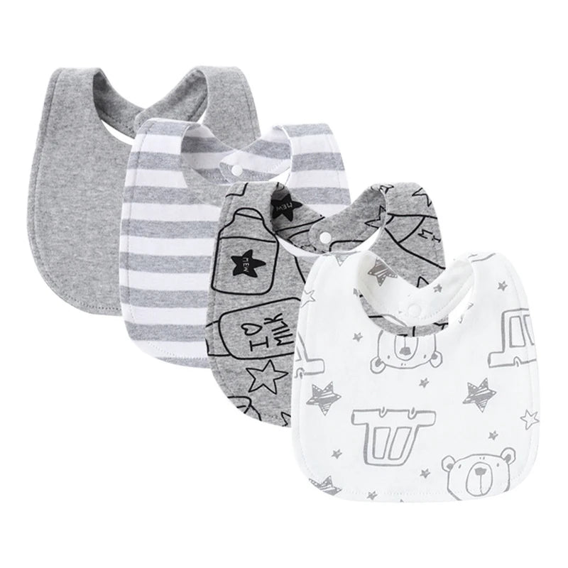 Baby Bibs Set (4pcs)