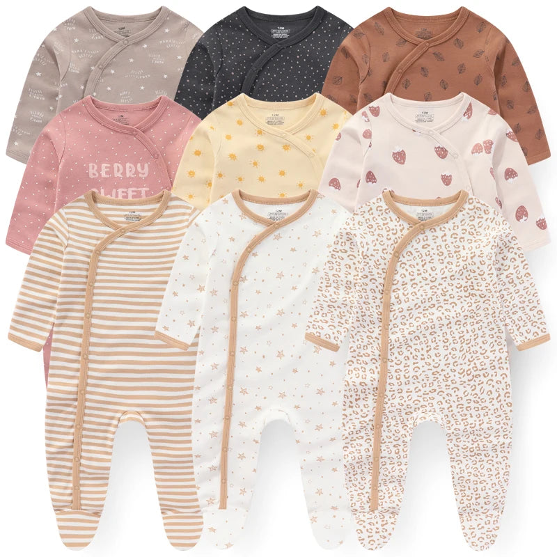 Cotton Baby Jumpsuit Set