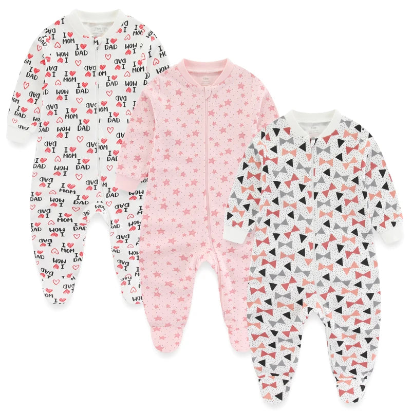 Cotton Baby Jumpsuit Set