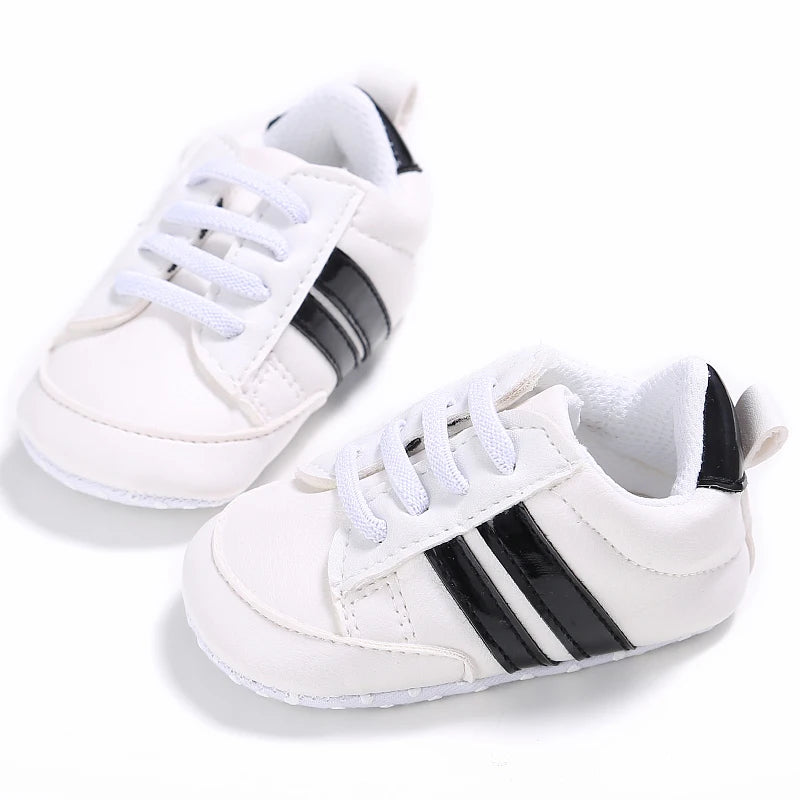 Striped Baby Sneakers