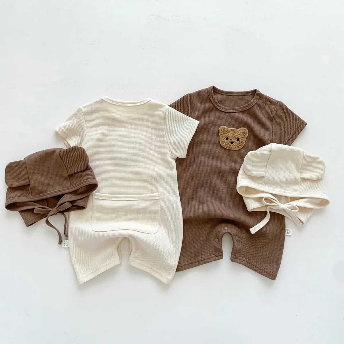 Bear Patch Romper