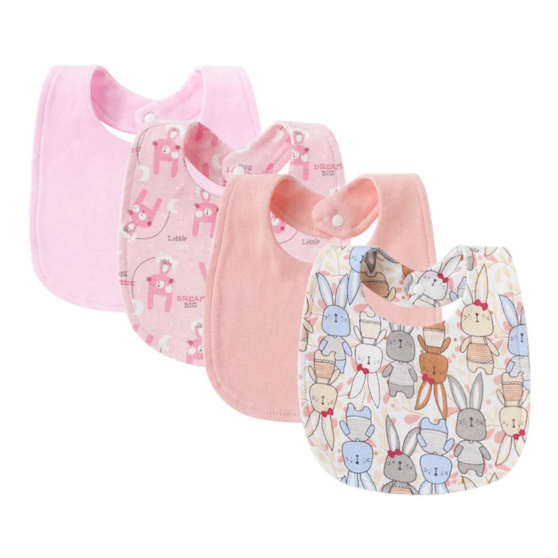 Baby Bibs Set (4pcs)