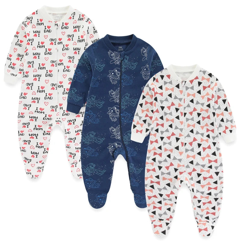 Cotton Baby Jumpsuit Set