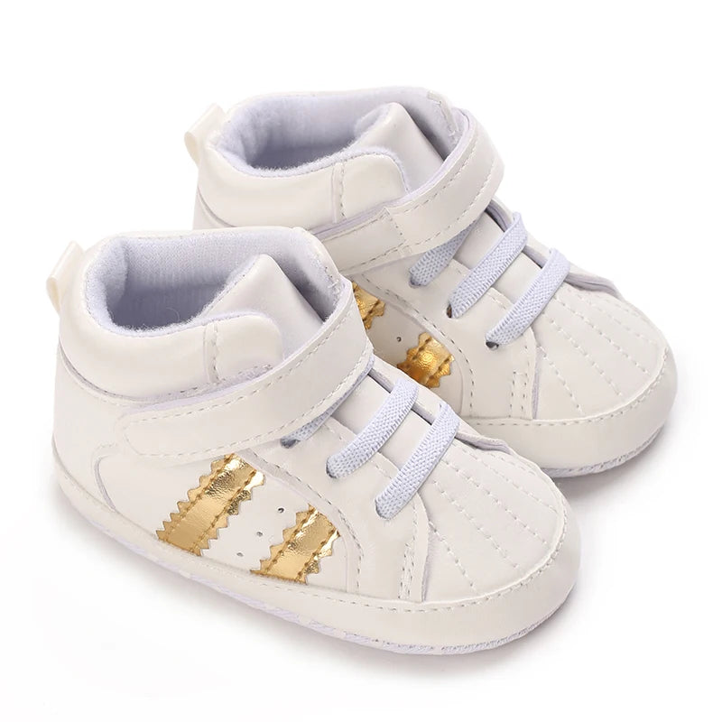 Striped Baby Sneakers