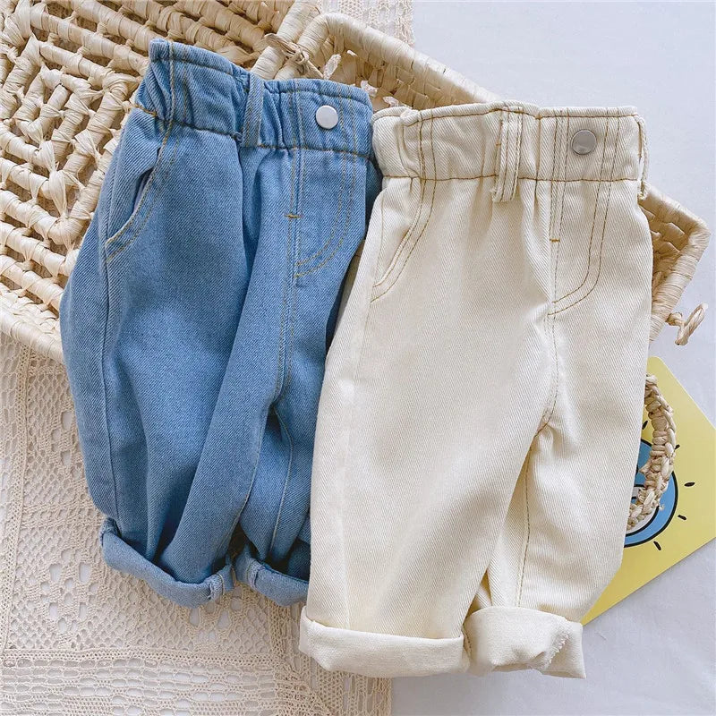 Kids High Waist Jeans
