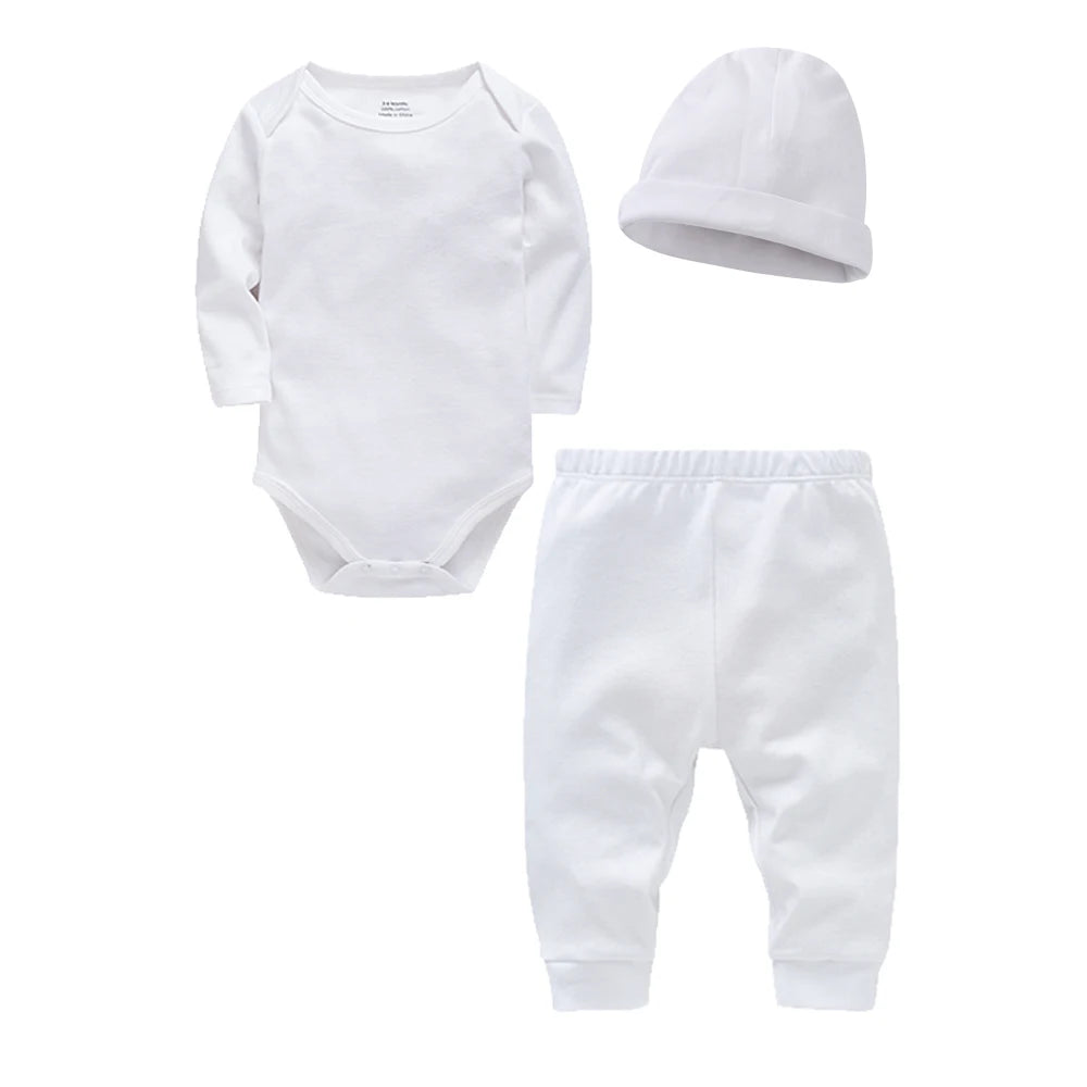 Baby Romper 3-Piece Set