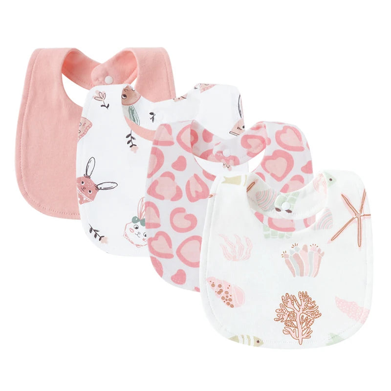 Baby Bibs Set (4pcs)